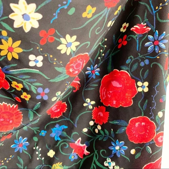 J. Crew Bandeau Floral Swimsuit - Picture 4 of 7